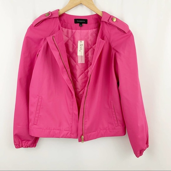 NWT Talbots Pink Jacket The Jackie Fit 2 - Picture 2 of 9